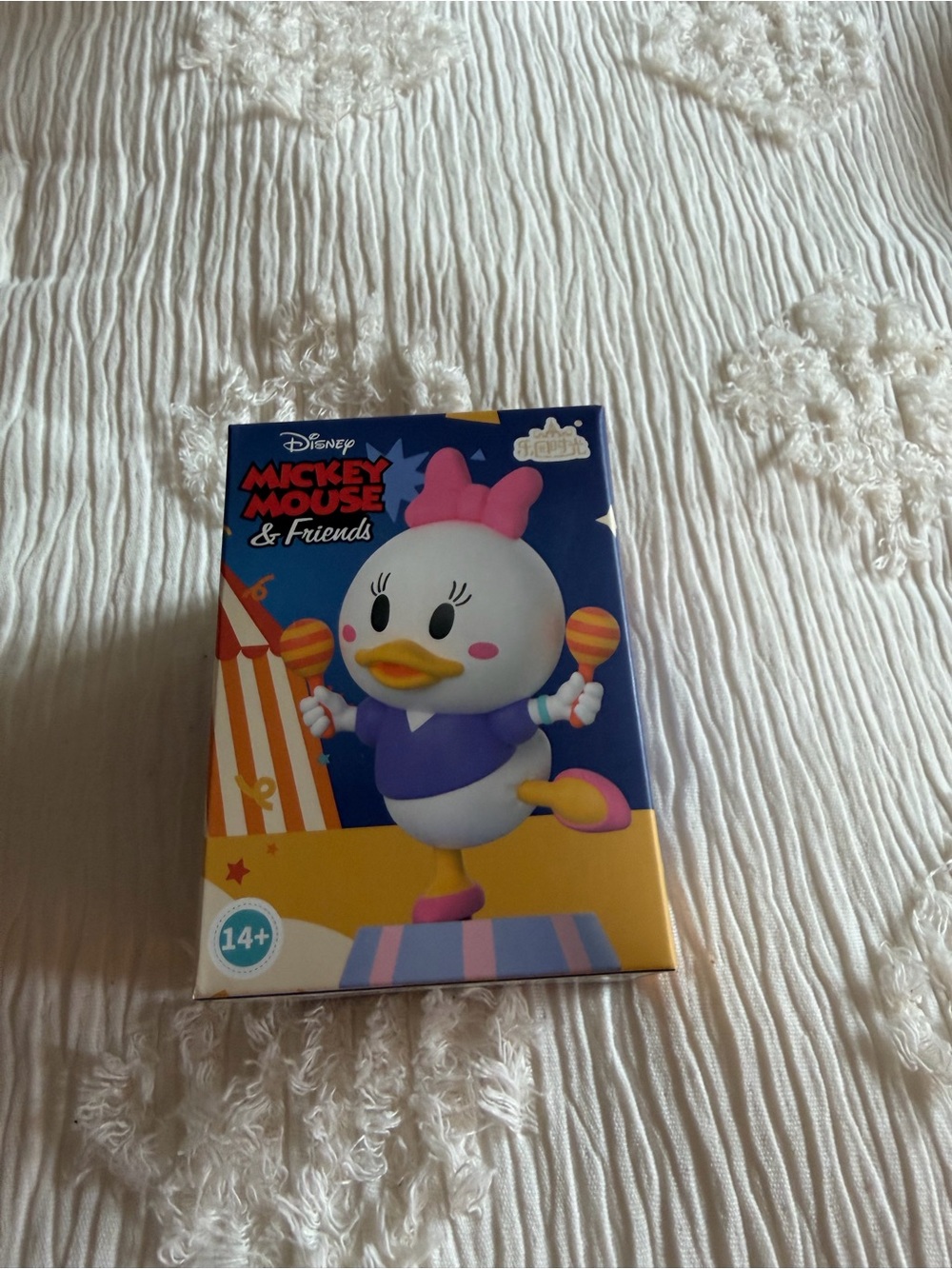Disney Daisy Duck Collectible Figure in Pink, Purple, White